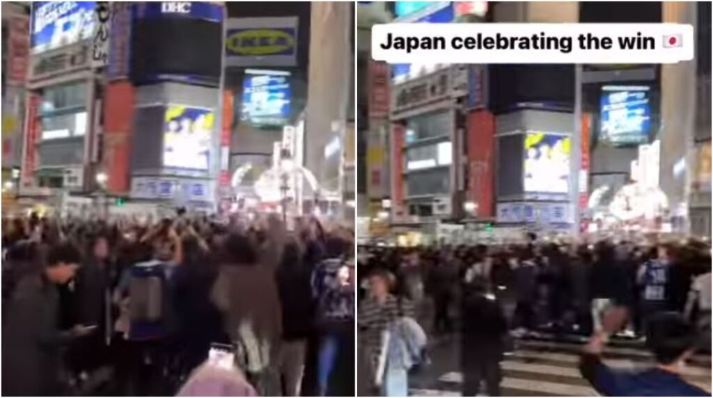 Μουντιάλ: Viral το βίντεο με τους Ιάπωνες που πανηγυρίζουν ξέφρενα τη νίκη επί της Γερμανίας