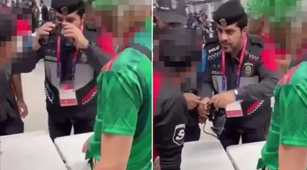 Μουντιάλ 2022: Απίθανος Μεξικανός προσπάθησε να περάσει αλκοόλ στο γήπεδο μέσα σε κιάλια (vid)