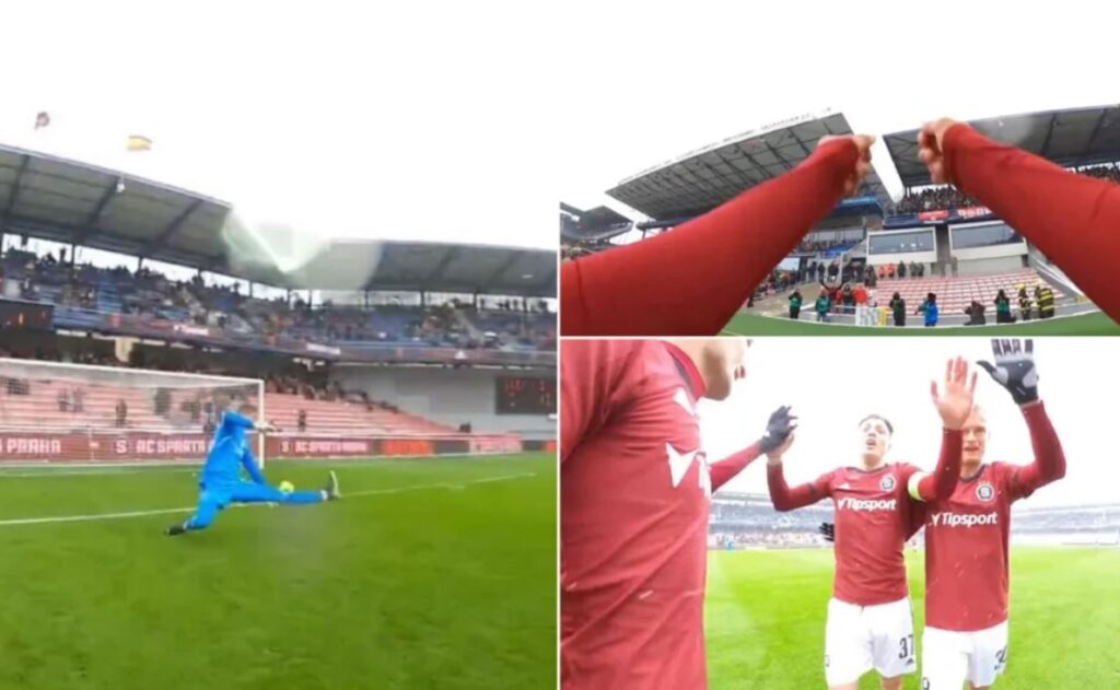 Σπάρτα Πράγας: Παίκτης φόρεσε GoPro στο στήθος σε φιλικό και το αποτέλεσμα είναι μοναδικό (vid)