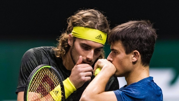 Στέφανος και Πέτρος Τσιτσιπάς: «Παρθενική» νίκη στο διπλό του US Open