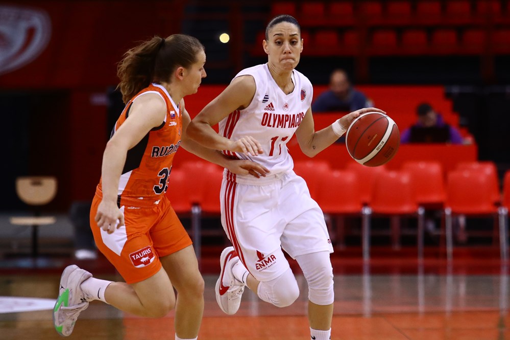 Ολυμπιακός – Ρουζομπερόκ 68-46: Νίκη και αγκαλιά με την πρόκριση