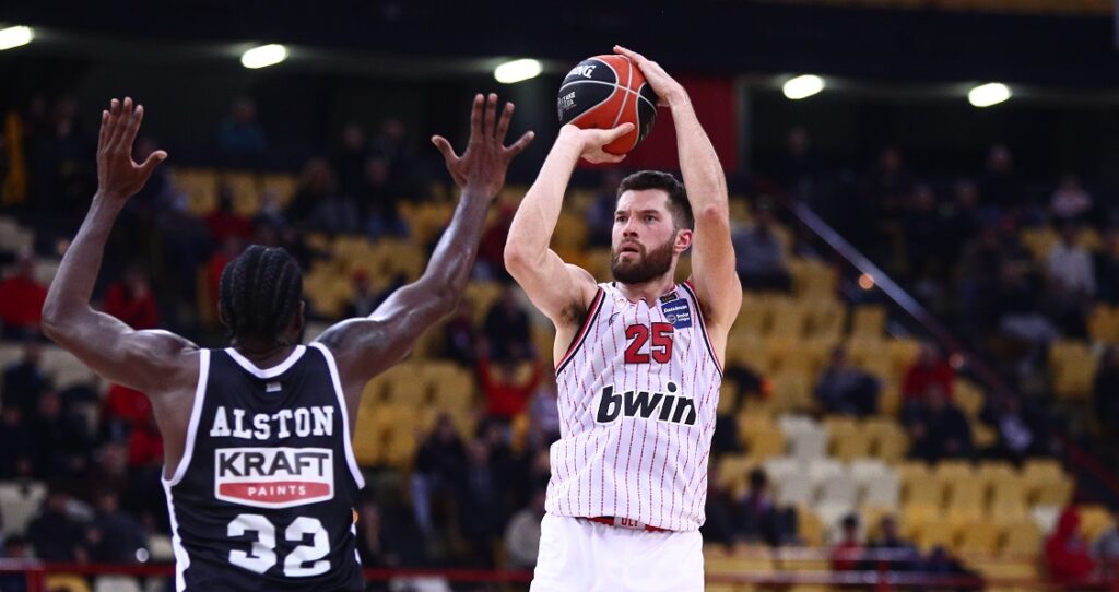 Ολυμπιακός-ΠΑΟΚ 77-62: Με double double του Πίτερς νικητής ο «λαβωμένος» Ολυμπιακός