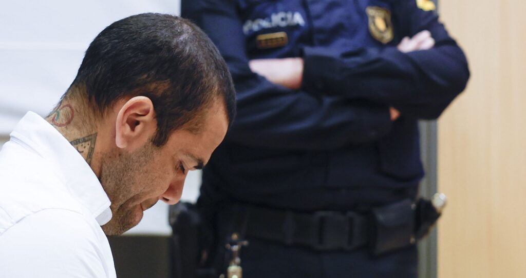 Ντάνι Άλβες: Η εισαγγελία θα ασκήσει έφεση για την ποινή του