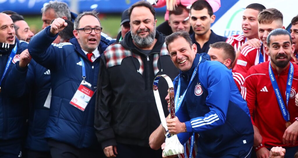 UEFA: «Ο Ολυμπιακός έγινε η πρώτη ελληνική ομάδα που κερδίζει μια διοργάνωσή μας»