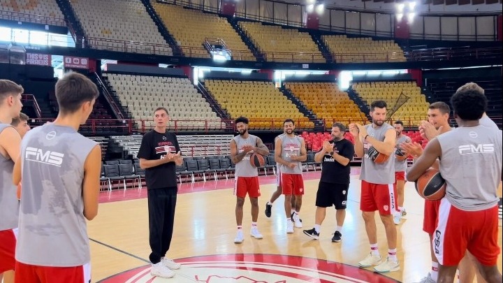 Ολυμπιακός: Έκανε την πρώτη επίσημη προπόνηση