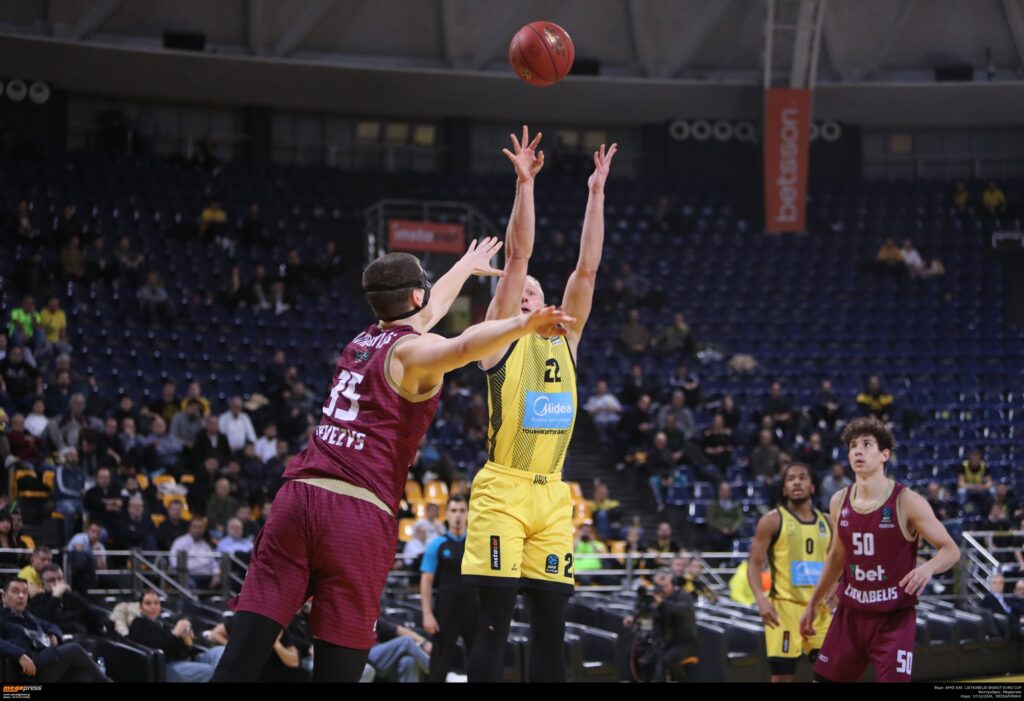 Άρης-Λιετκαμπέλις 81-66: «Καθάρισε» στην 4η περίοδο