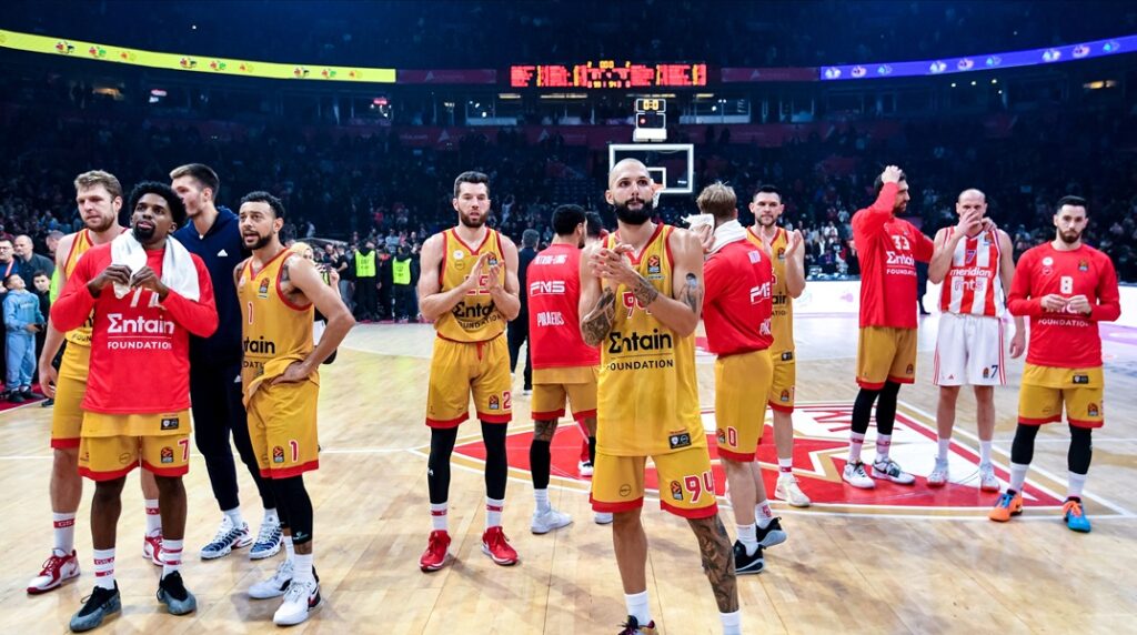 Euroleague: Πρόστιμο στον Ερυθρό Αστέρα για το ματς κόντρα στον Ολυμπιακό