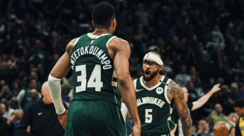 Αντετοκούνμπο και Τρεντ διέλυσαν τη στατιστική και οι Μπακς μείωσαν σε 2-1