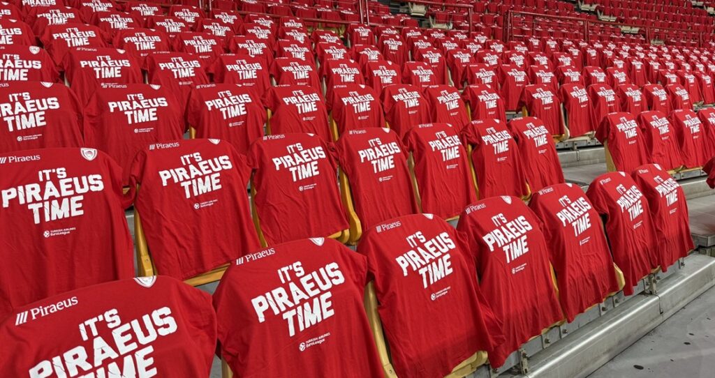 Ολυμπιακός: «Κατακόκκινο» το ΣΕΦ ενόψει του Game 1