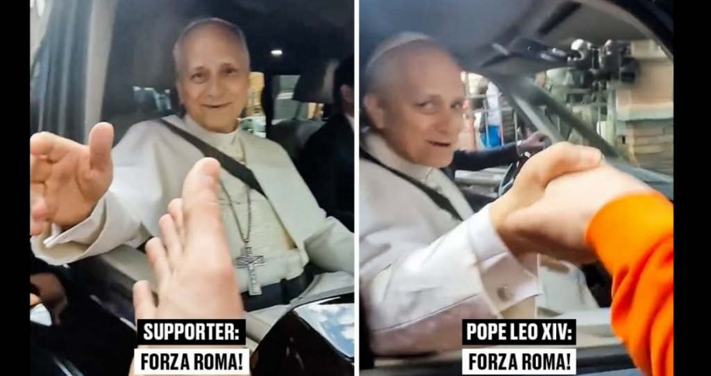 «Forza Roma!» – Ο Πάπας Λέων ΙΔ’ δηλώνει υποστηρικτής της Ρόμα