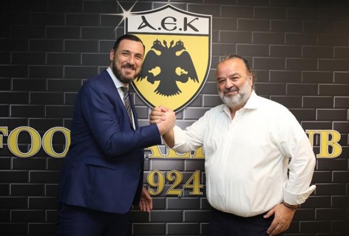 Επίσημο: Αντιπρόεδρος της ΑΕΚ ο Μηνάς Λυσάνδρου