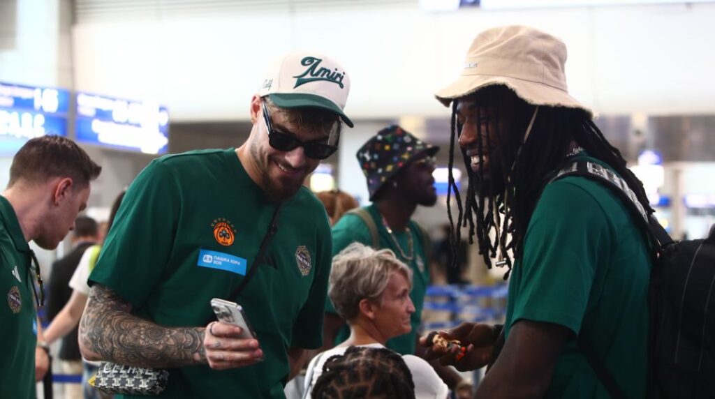 Final Four 2025: Αναχώρησε για Άμπου Ντάμπι ο Παναθηναϊκός (pics)