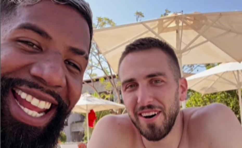 Ροντινέι-Φορτούνης: Απολαμβάνουν τις διακοπές τους με «φρεντάκι»!