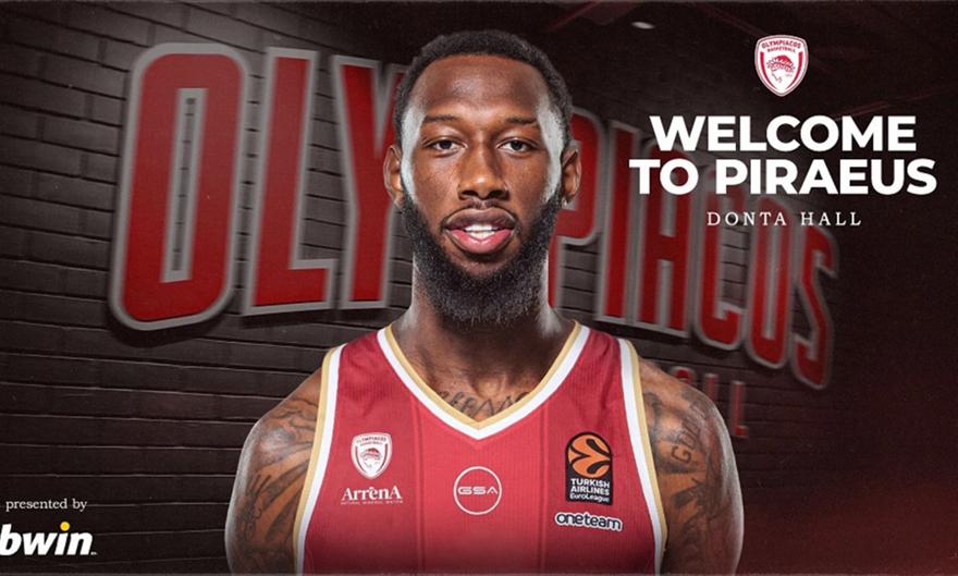 Ντόντα Χολ: «Έχασα τα λόγια μου όταν έμαθα για τον Ολυμπιακό»