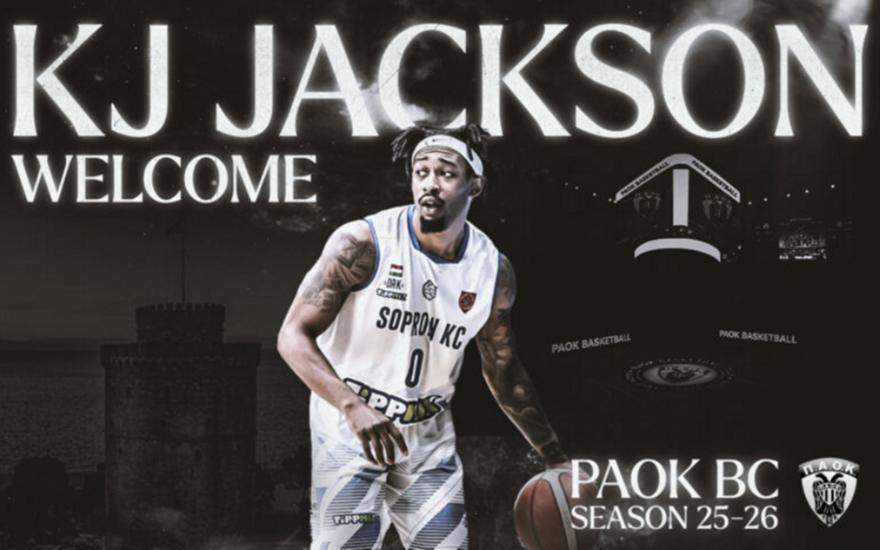 ΠΑΟΚ: Ανακοίνωσε τον Κέι Τζέι Τζάκσον (pic)