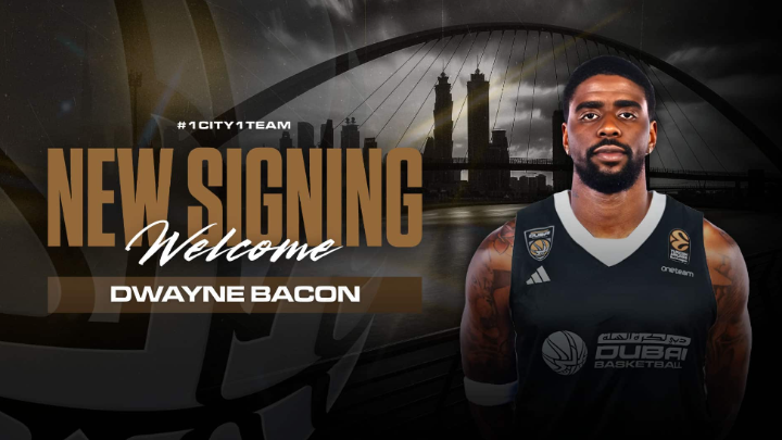 Παίκτης της Ντουμπάι ο πρώην παίκτης του Παναθηναϊκού Ντουέιν Μπέικον