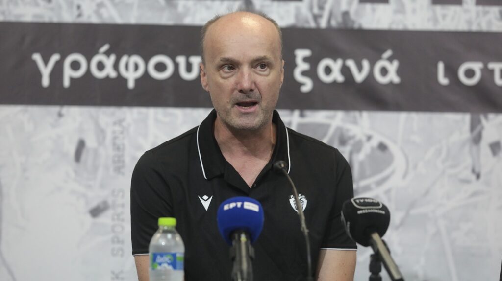 Ζντοβτς: «Να δημιουργήσουμε μία ομάδα που θα εκπροσωπήσει επάξια το σύλλογο σε αυτή την επετειακή χρονιά»