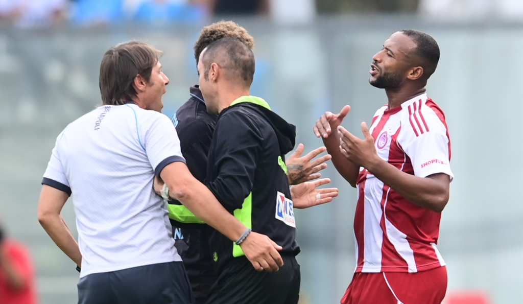 Ολυμπιακός: Ο Κόντε την “έπεσε” στον Ελ Κααμπί για μία προβολή στον Ραχμάνι