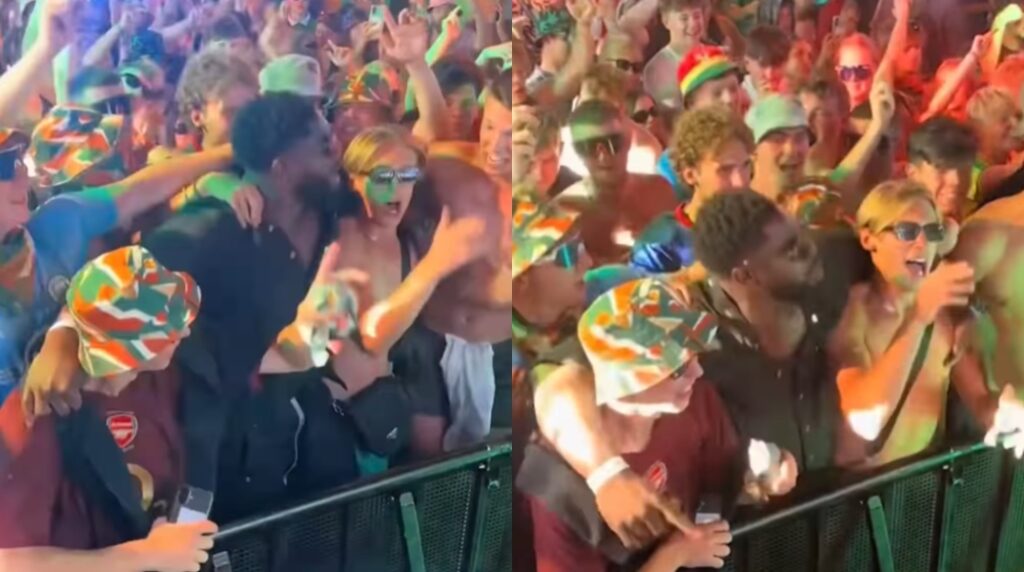 Ο Μάικα Ρίτσαρντς με Jäger στο χέρι “χορεύει” στον ρυθμό του πλέον Dj Τζόλεον Λέσκοτ