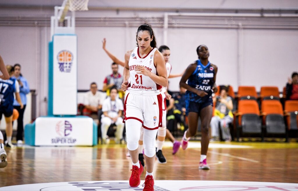 MVP του Super Cup Γυναικών η Χριστινάκη