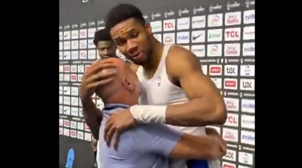 Γιάννης Αντετοκούνμπο: Το κλάμα του στη μικτή ζώνη (vid)