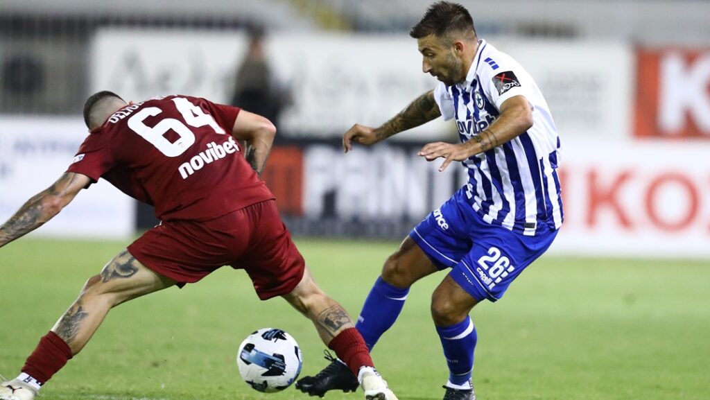 Ατρόμητος-ΑΕΛ Novibet 1-1: Οι «βυσσινί» των δέκα παικτών έφυγαν όρθιοι από το Περιστέρι