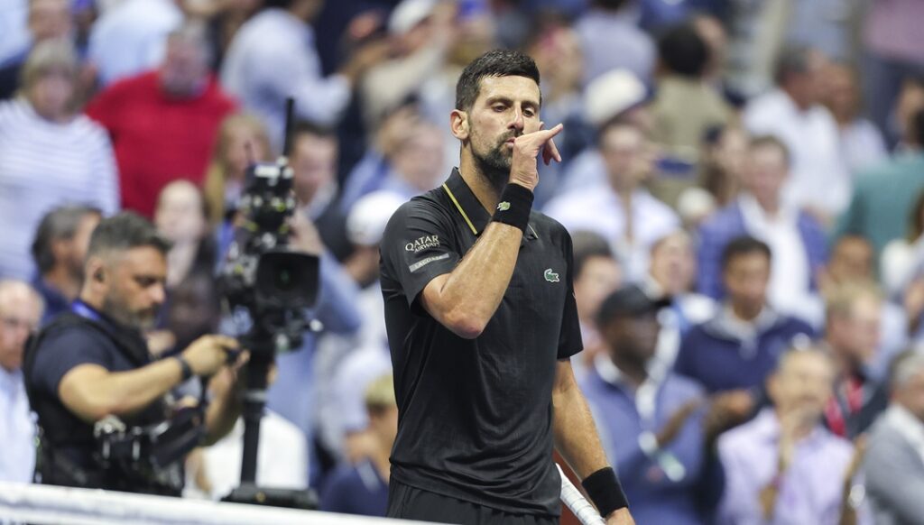 US Open 2025: Ο χορός-έκπληξη του Νόβακ Τζόκοβιτς στο γήπεδο για τα γενέθλια της κόρης του