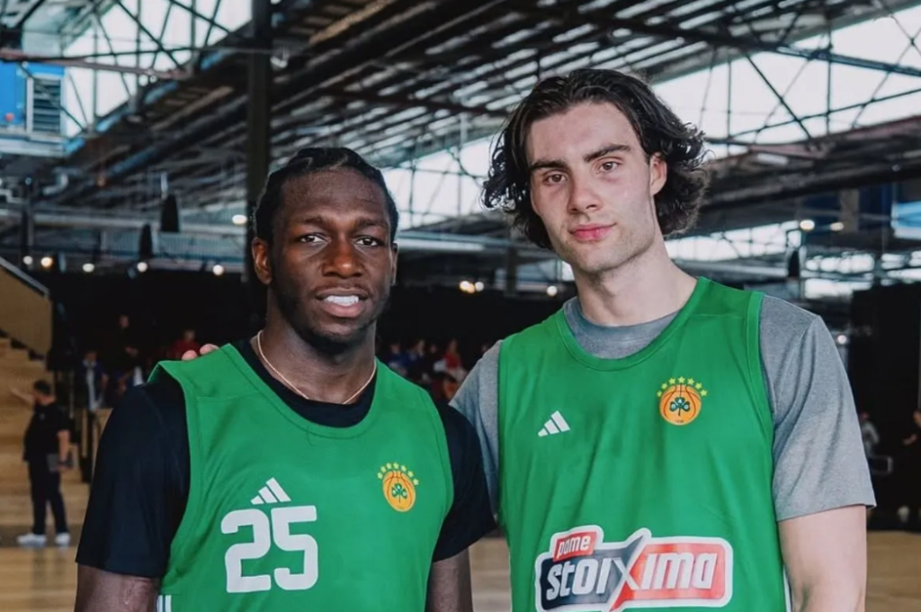 Παναθηναϊκός: Ο Τζος Γκίντι έκανε προπόνηση στα χρώματα της ομάδας