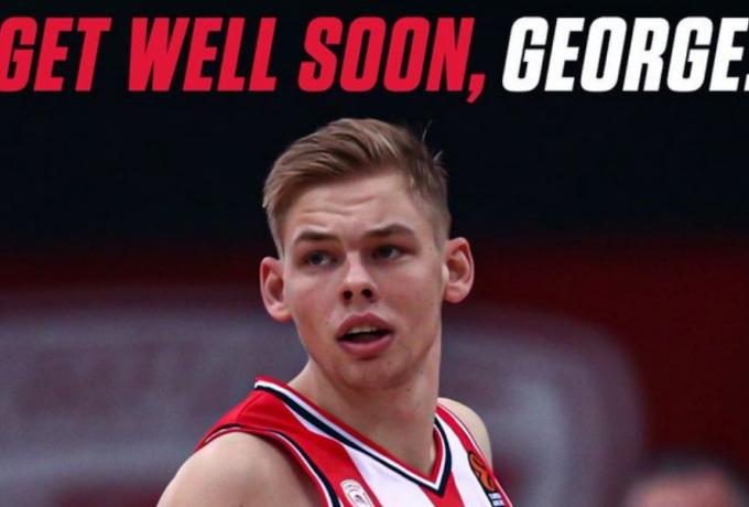 Οι ευχές του Ολυμπιακούς στον μεγάλο άτυχο, Γιώργο Τανούλη (pic)