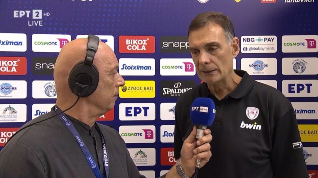 Μπαρτζώκας: «Ειμαι ενθουσιασμένος με το ρόστερ του Ολυμπιακού»