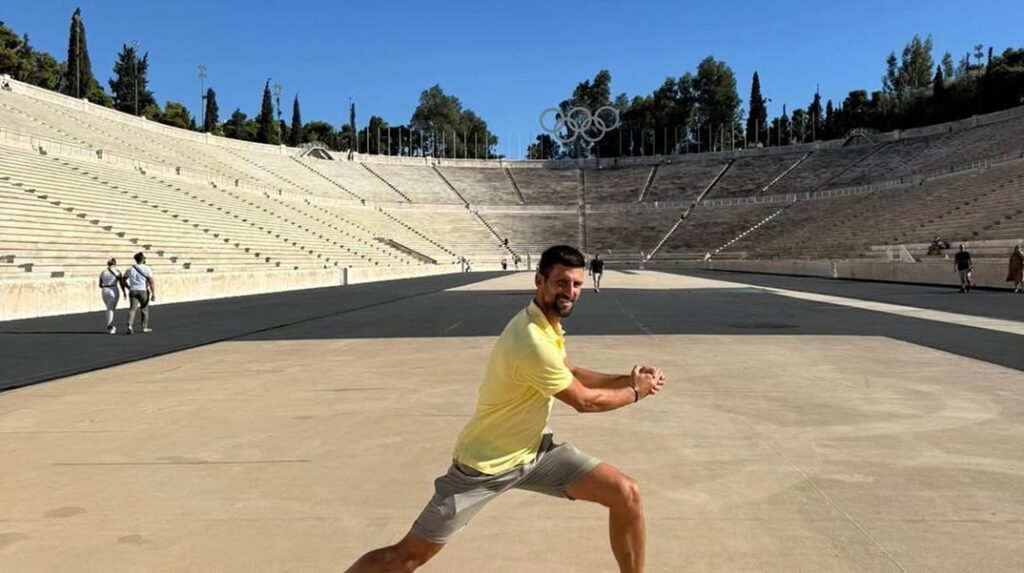Ο Νόβακ Τζόκοβιτς στο Παναθηναϊκό Στάδιο: «Το πιο ιστορικό αθλητικό στάδιο του κόσμου»