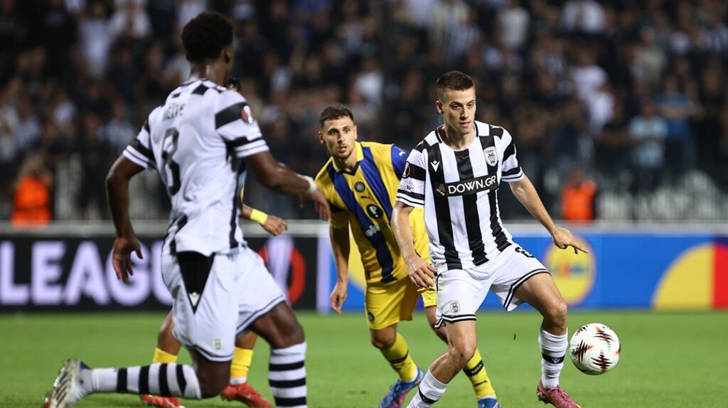 Ο ΠΑΟΚ «κόλλησε» στο μηδέν με τη Μακάμπι Τελ Αβίβ στην πρεμιέρα της League Phase του Europa League