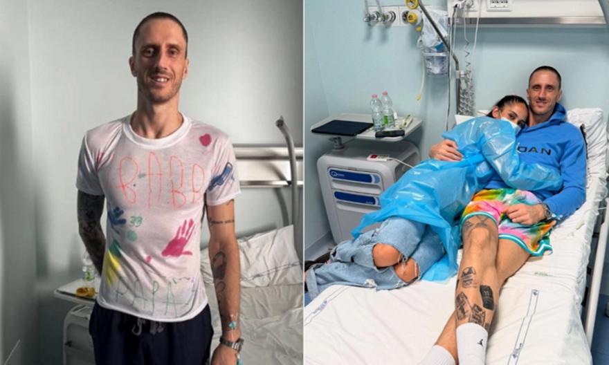 Πολονάρα: «Ευχαριστώ για την αγάπη σας! Είμαι έτοιμος για τη μεταμόσχευση» (vid)