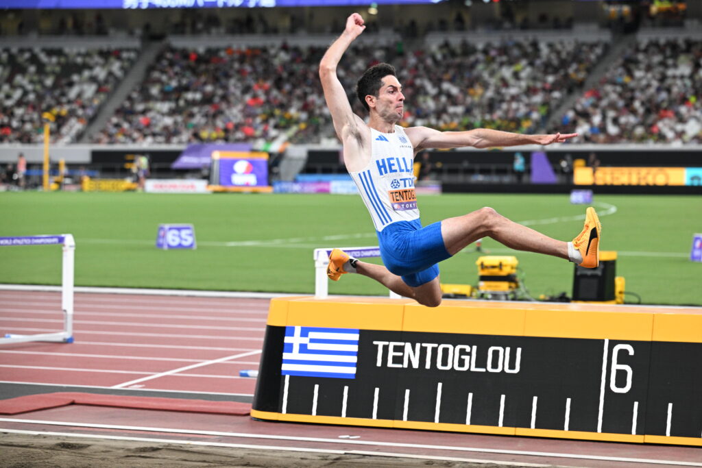 Μίλτος Τεντόγλου: Mε ένα άλμα στον τελικό του μήκους στο παγκόσμιο πρωτάθλημα στίβου