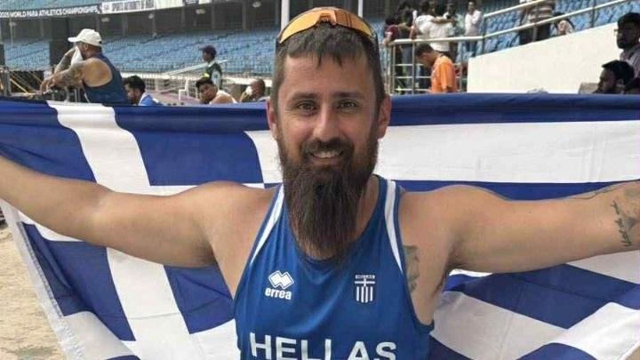 «Χάλκινος» ο Κωνσταντίνος Τζούνης στην δισκοβολία F56 στο παγκόσμιο παρά στίβου