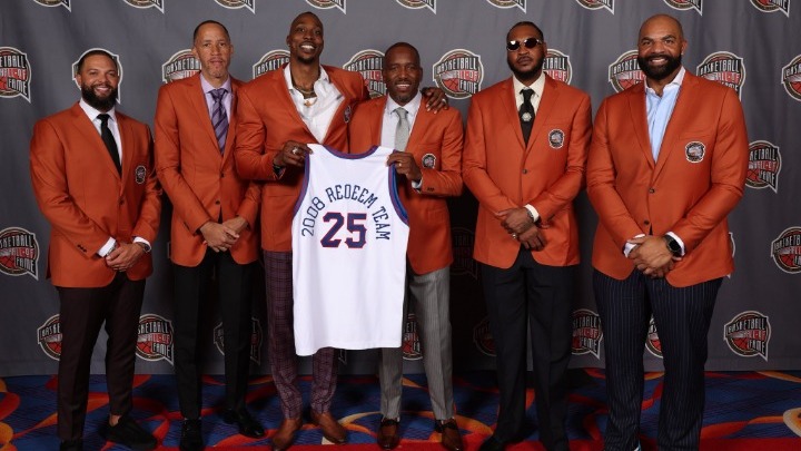 Καρμέλο Άντονι και Ντουάιτ Χάουαρντ στο Hall of Fame