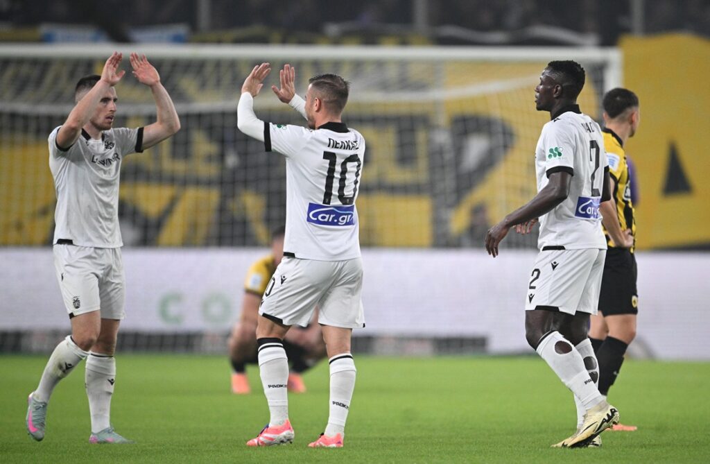 Super League (7η αγ.): Πρωτοπόρος ο ΠΑΟΚ μετά το μεγάλο διπλό, ακολουθούν Ολυμπιακός και ΑΕΚ