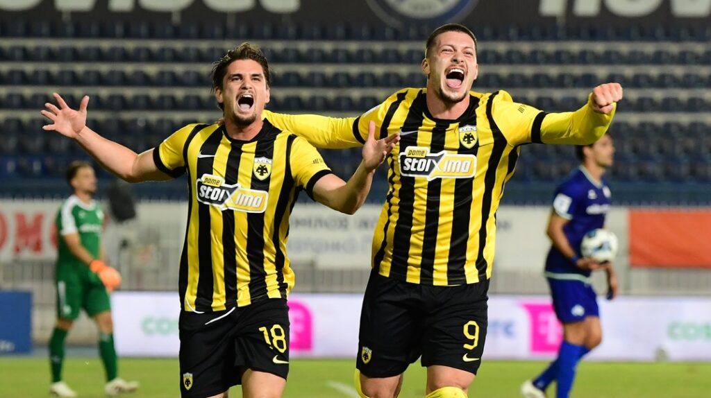 Κηφισιά-ΑΕΚ 2-3: Τρελό «διπλό» με Γιόβιτς και.. παίκτη λιγότερο από το 48΄