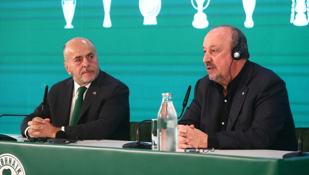 Αλαφούζος: «Πλάνο αναγέννησης του Παναθηναϊκού, ξεκάθαρος στόχος η κορυφή με Μπενίτεθ»