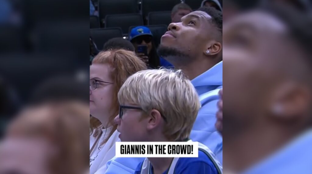 Αντετοκούνμπο: Χαλαρός και casual Γιάννης αράζει και βλέπει Μπακς σαν φίλαθλος