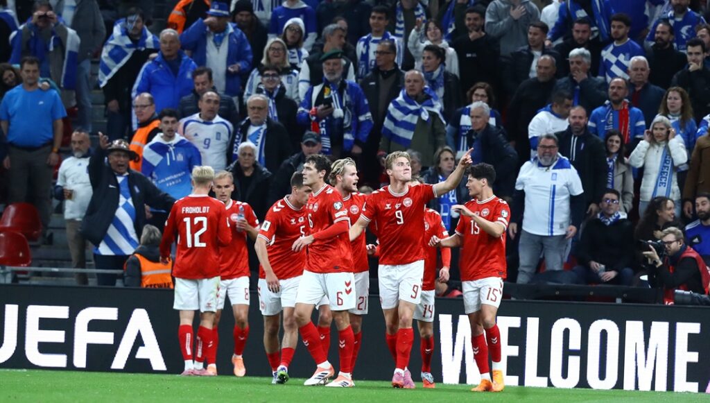 ΚΡΙΜΑ, ΚΡΙΜΑ – Αβίαστο λάθος του Ζαφείρη και 1-0 για τη Δανία με τον Χόιλουντ (vid)