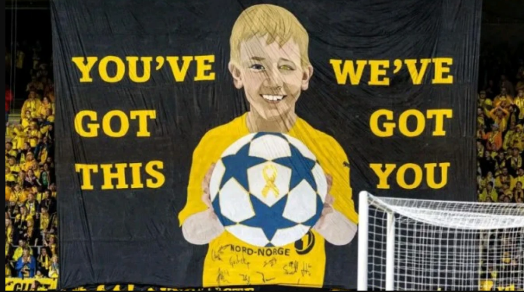 Champions League: Η υπόκλιση των οπαδών της Μπόντο Γκλίμτ στον 9χρονο Φρέντρικ