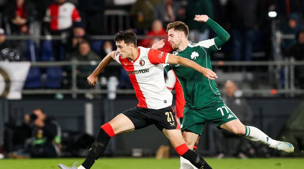 Πίσω στο σκορ ο Παναθηναϊκός – Το 2-1 της Φέγενορντ (vid)