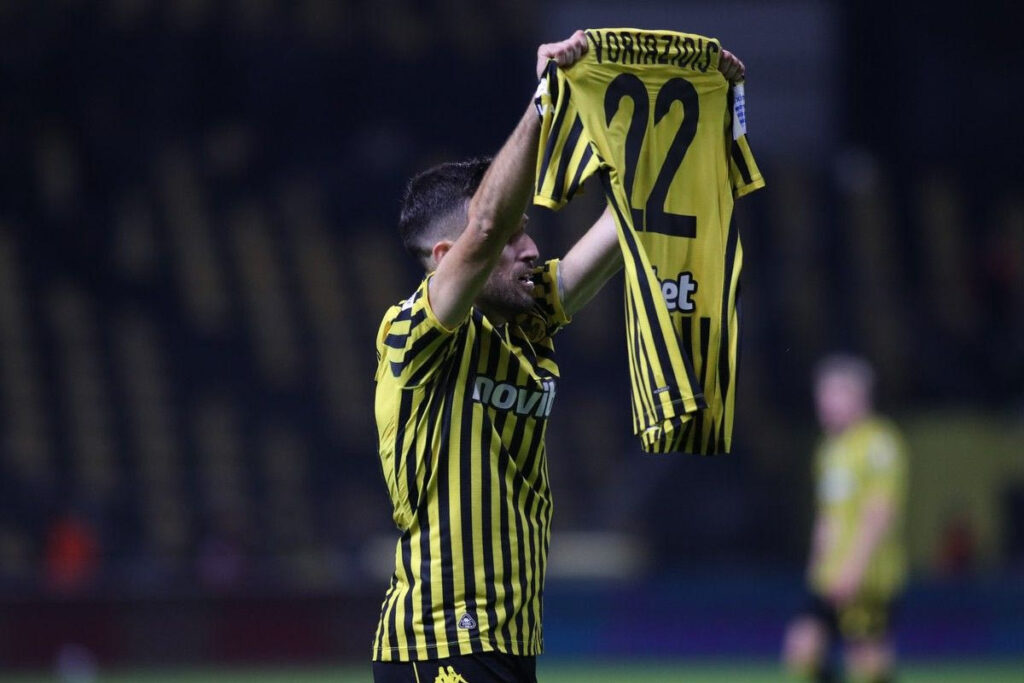 Γιαννιώτας: Αφιέρωσε στον Βοριαζίδη το γκολ των κίτρινων