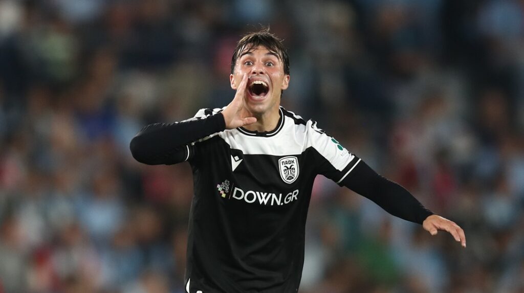 Θέλτα-ΠΑΟΚ 1-1: Προηγήθηκε με τον Γιακουμάκη – Ισοφάρισε ο Ιάγκο Άσπας στο 45+2 (vid)
