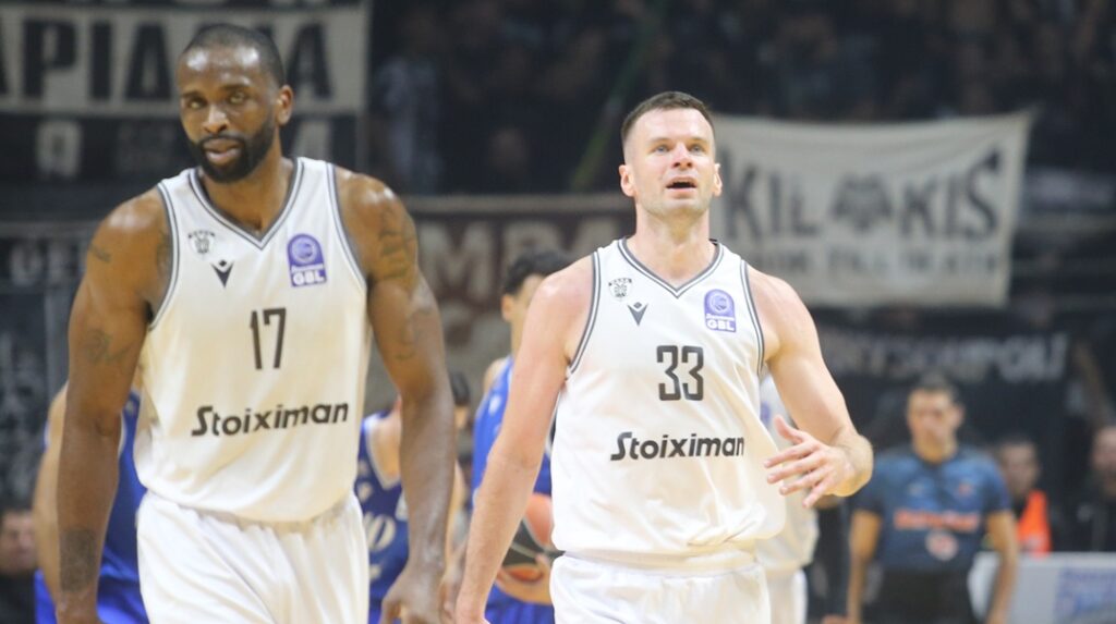 ΠΑΟΚ-Ηρακλής 84-82: «Ασπρόμαυρο» το ντέρμπι με… ήρωες τους Μπράουν και Ντίμσα