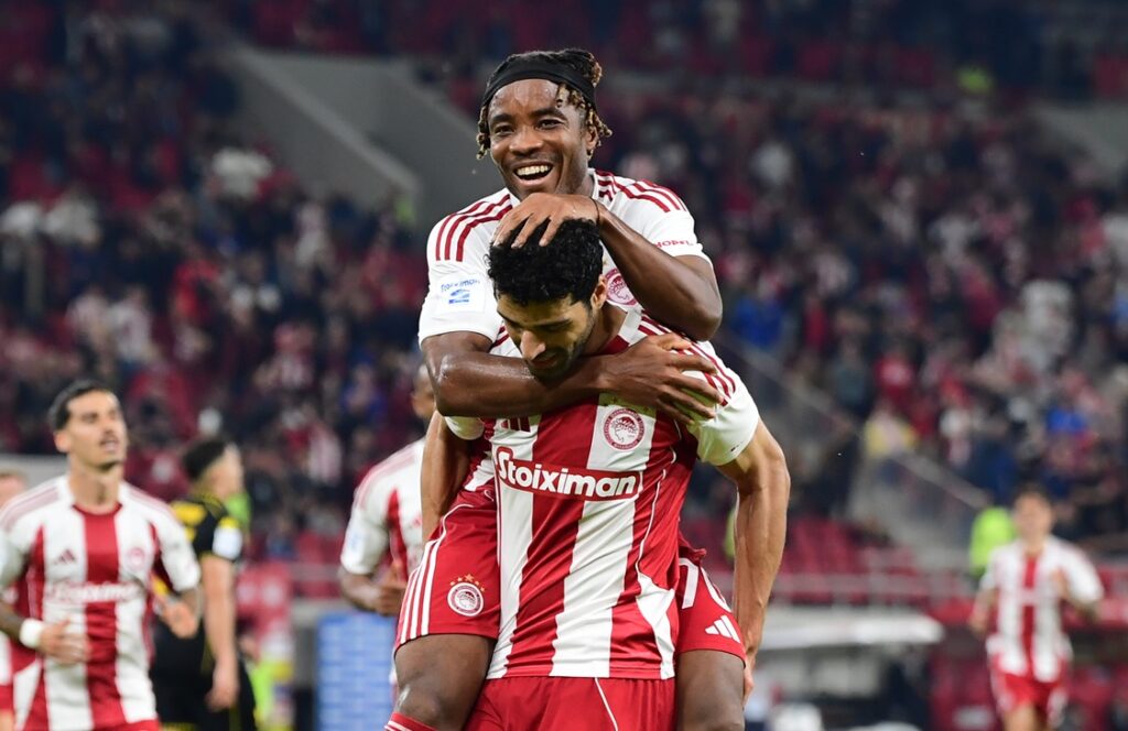 Ολυμπιακός-Άρης 2-1: Ποντένσε και Ταρεμί τον ανέβασαν προσωρινά στην κορυφή