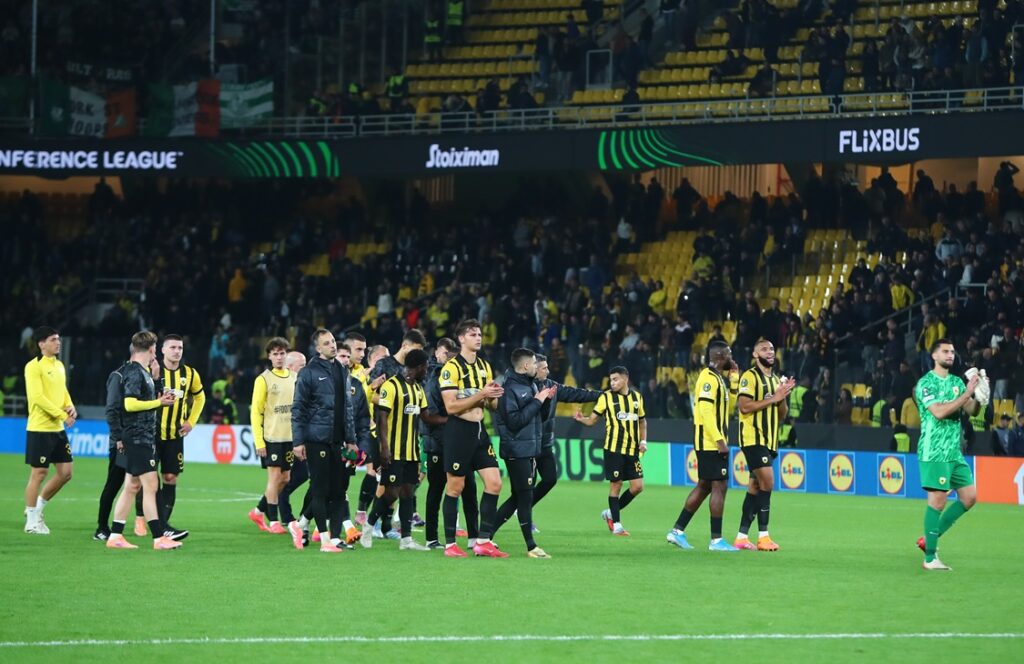 AEK: Αποδοκιμασίες στην OPAP Arena μετά το τέλος του αγώνα (+vid)