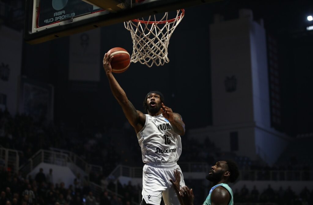 ΠΑΟΚ-Ανβίλ 100-94: Μεγάλο βήμα πρόκρισης για τον Δικέφαλο του Βορρά