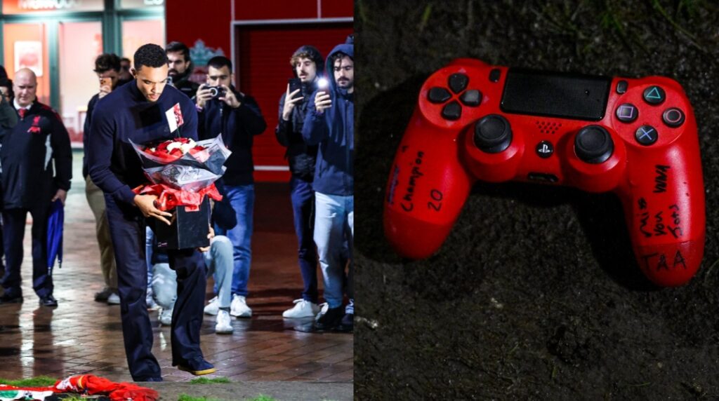 Ψυχάρα Τρεντ Αλεξάντερ-Άρνολντ – Κατάθεση ψυχής στο μνημείο του Ζότα έξω από το Άνφιλντ